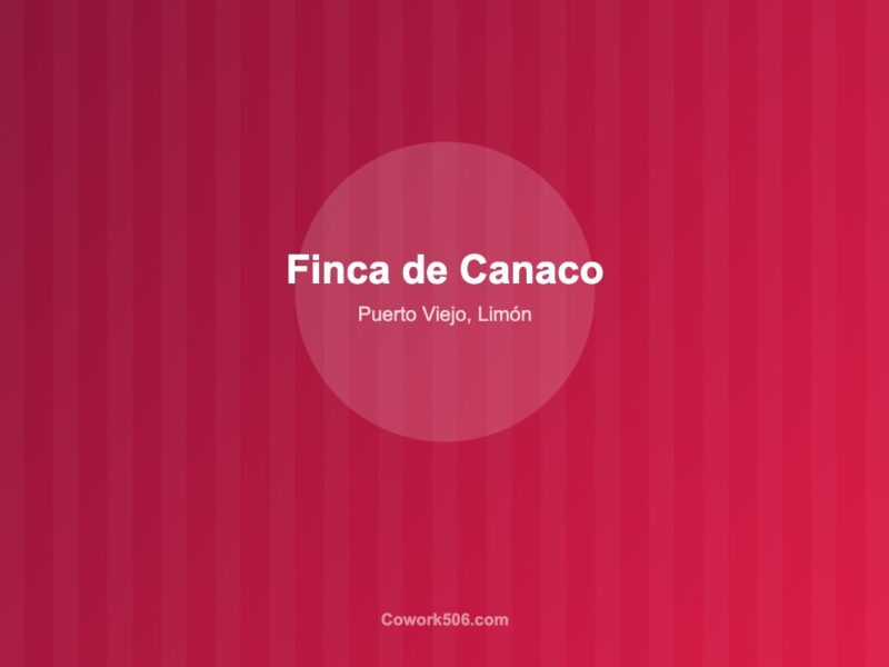 Finca de canaco