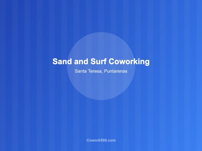 Sand and Surf Coworking