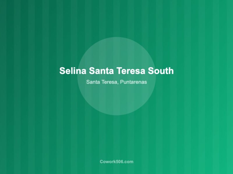 Selina Santa Teresa South &amp; Cowork