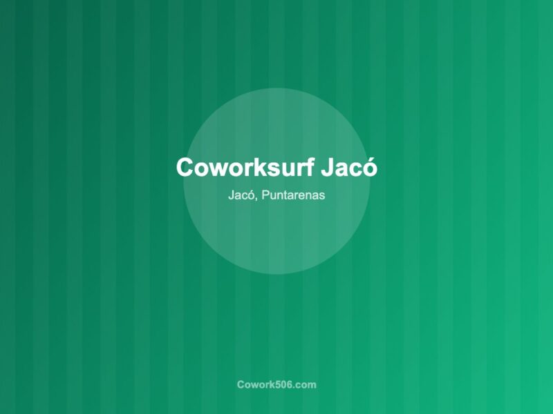 Coworksurf Jacó