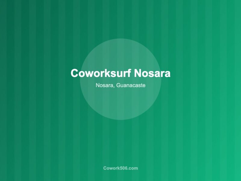 Coworksurf Nosara