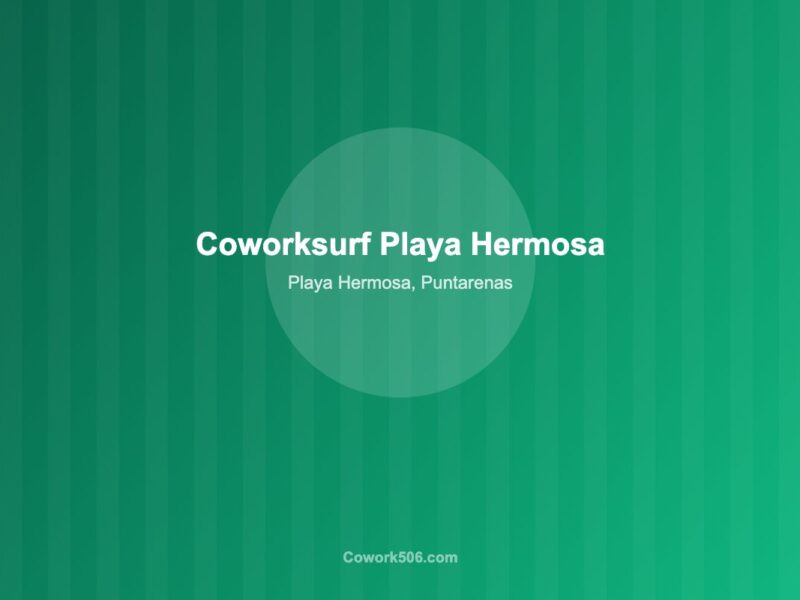 Coworksurf Playa Hermosa